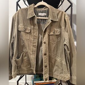 Olive Green Corduroy Jacket
